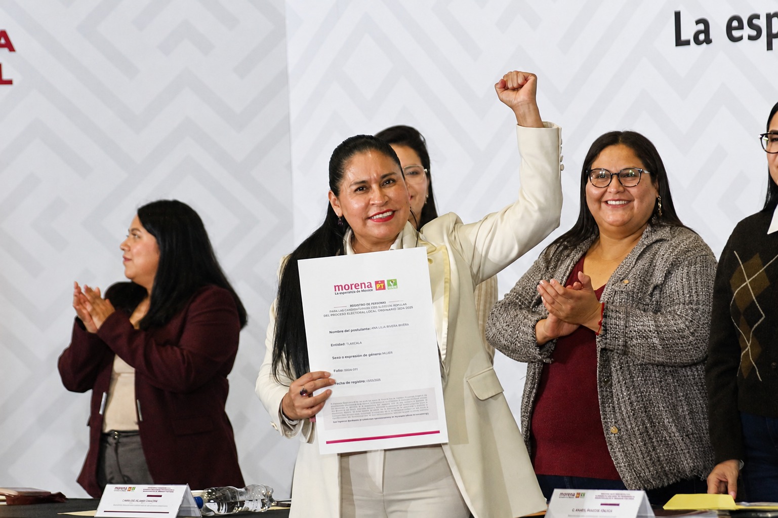Cierra Ana Lilia Rivera con ventaja de 15.5 puntos rumbo a la Coordinación en Tlaxcala: Rubrum